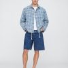 Pantaloni scurți din denim largi din anii 90 Pantaloni scurți din denim largi din anii 90