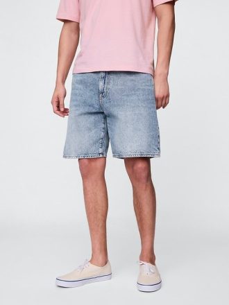 Pantaloni scurți din denim largi din anii 90