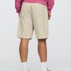 Pantaloni scurți din velur spălat Pantaloni scurți din velur spălat