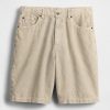 Pantaloni scurți din velur spălat Pantaloni scurți din velur spălat