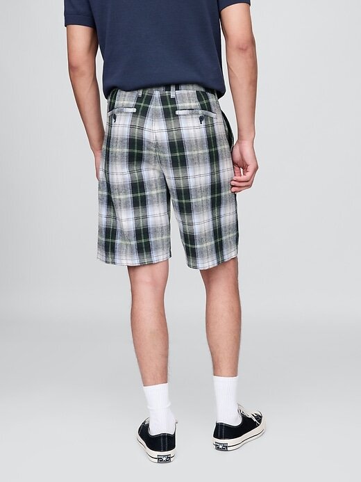 Pantaloni scurți largi, plisați, Gap × Malbon de 9,5 inchi Pantaloni scurți largi, plisați, Gap × Malbon de 9,5 inchi