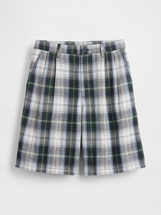 Pantaloni scurți largi, plisați, Gap × Malbon de 9,5 inchi Pantaloni scurți largi, plisați, Gap × Malbon de 9,5 inchi