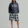 Pantaloni scurți largi, plisați, Gap × Malbon de 9,5 inchi Pantaloni scurți largi, plisați, Gap × Malbon de 9,5 inchi