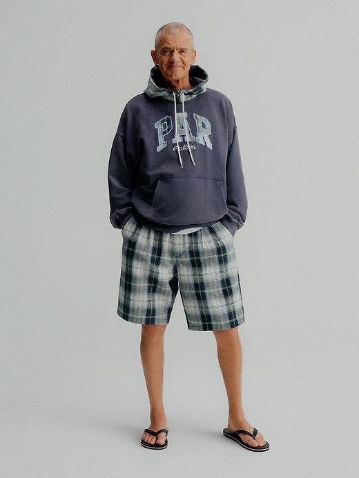 Pantaloni scurți largi, plisați, Gap × Malbon de 9,5 inchi Pantaloni scurți largi, plisați, Gap × Malbon de 9,5 inchi