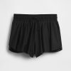 Pantaloni scurți pentru alergare cu tivul fluture pentru copii