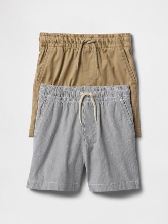 Pantaloni scurți pentru bebeluși și copii mici (pachet de 2) Pantaloni scurți pentru bebeluși și copii mici (pachet de 2)