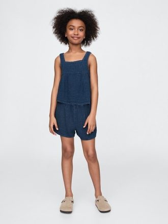 Pantaloni scurți pentru copii Crinkle Gauze Denim Easy