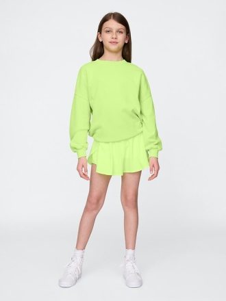 Pantaloni scurți pentru copii, cu uscare rapidă, cu tivul fluture