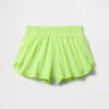 Pantaloni scurți pentru copii, cu uscare rapidă, cu tivul fluture
