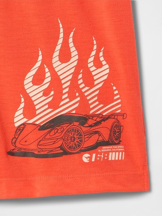 Pantaloni scurți PJ reciclați Hot Wheels pentru copii Pantaloni scurți PJ reciclați Hot Wheels pentru copii