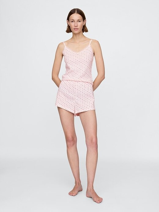 Pantaloni scurți Pointelle PJ Pantaloni scurți Pointelle PJ