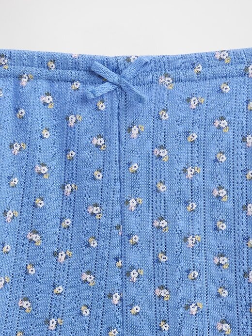 Pantaloni scurți Pointelle PJ Pantaloni scurți Pointelle PJ