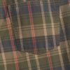 Pantaloni scurți relaxați din pânză în carouri Pantaloni scurți relaxați din pânză în carouri