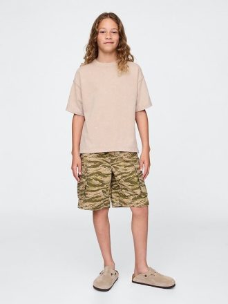 Pantaloni scurți Ripstop Easy Cargo pentru copii de 7,5 inchi
