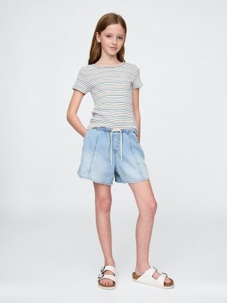 Pantaloni scurți UltraSoft Denim Easy pentru copii