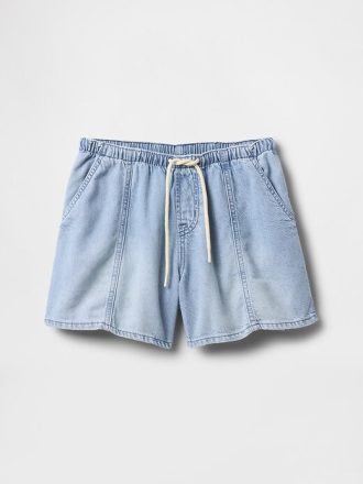 Pantaloni scurți UltraSoft Denim Easy pentru copii