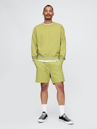 Pantaloni scurti de transpirație French Terry de greutate grea