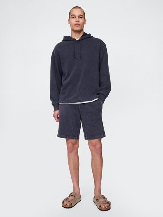 Pantaloni scurti de transpirație French Terry de greutate grea