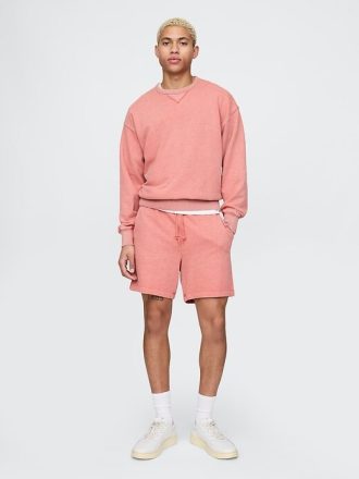 Pantaloni scurti de transpirație French Terry de greutate grea