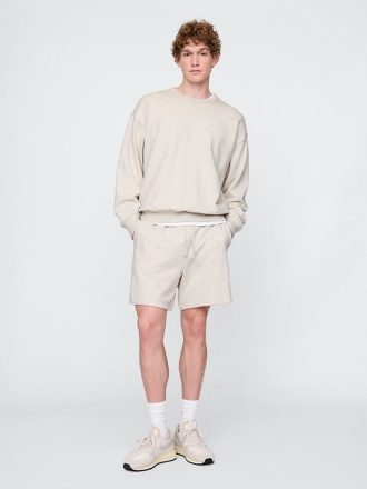 Pantaloni scurti de transpirație French Terry de greutate grea