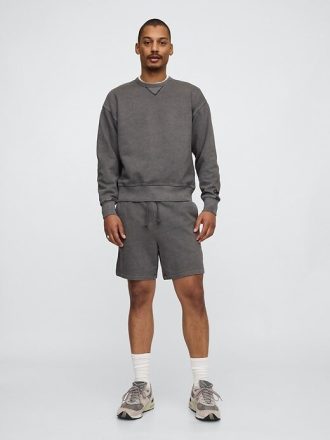Pantaloni scurti de transpirație French Terry de greutate grea