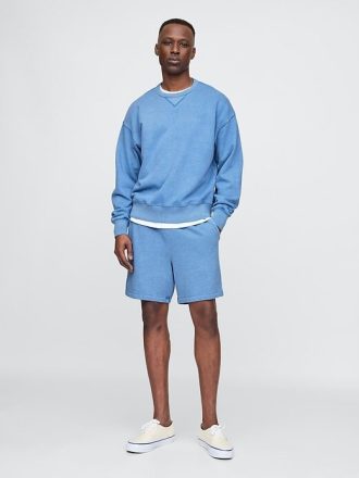 Pantaloni scurti de transpirație French Terry de greutate grea