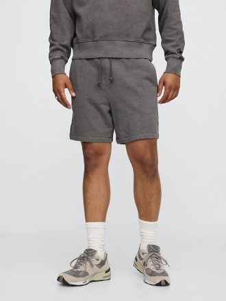 Pantaloni scurti de transpirație French Terry de greutate grea