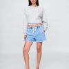 Pantaloni scurti din denim ușor Pantaloni scurti din denim ușor