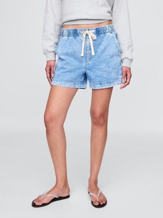 Pantaloni scurti din denim ușor