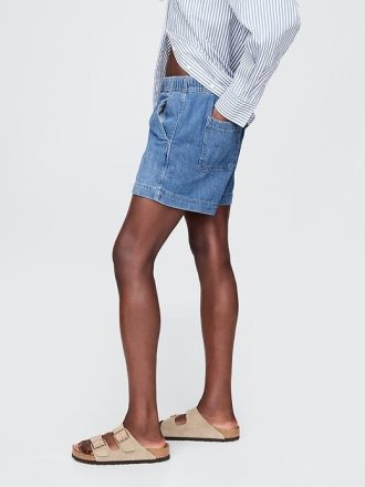 Pantaloni scurti din denim ușor