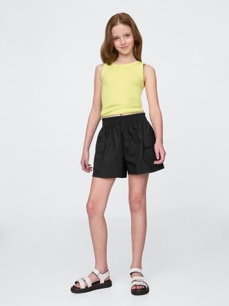 Pantaloni scurti din poplin Easy Cargo pentru copii