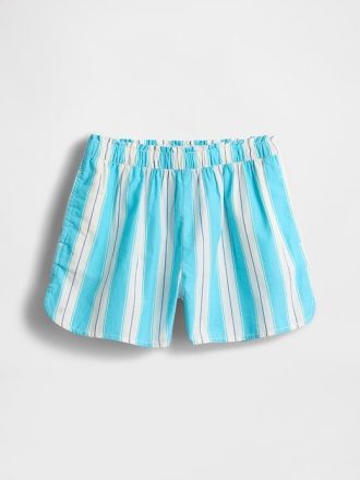 Pantaloni scurti din poplin pentru copii