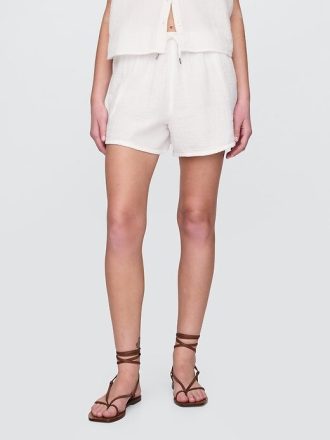 Pantaloni scurti din tifon de bumbac Easy