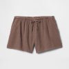 Pantaloni scurti din tifon de bumbac Easy