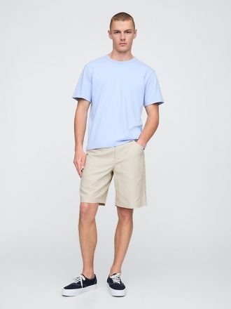 Pantaloni scurti Easy din bumbac-in de 9 inchi
