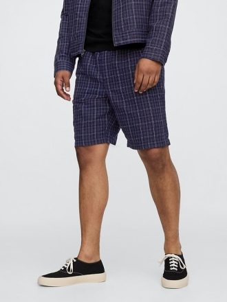 Pantaloni scurti Easy din bumbac-in de 9 inchi