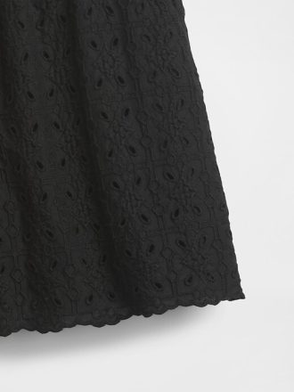 Pantaloni scurti Easy Eyelet cu talie mare