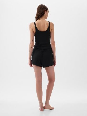 Pantaloni scurti PJ relaxați Mini Rib
