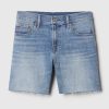 Pantaloni scurti prietene din denim cu talie medie de 5 inchi Pantaloni scurti prietene din denim cu talie medie de 5 inchi
