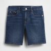 Pantaloni scurti prietene din denim cu talie medie de 5 inchi Pantaloni scurti prietene din denim cu talie medie de 5 inchi