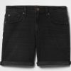 Pantaloni scurti prietene din denim cu talie medie de 5 inchi Pantaloni scurti prietene din denim cu talie medie de 5 inchi