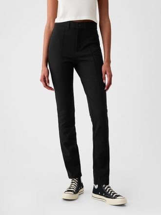 Pantaloni skinny cu talie înaltă