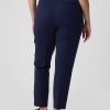 Pantaloni subțiri BiStretch cu talie medie