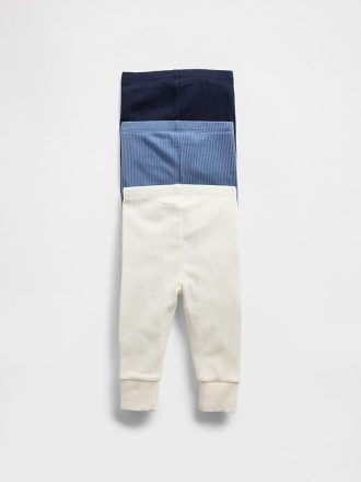 Pantaloni TinyRib Baby First Favorites (pachet de 3)