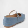Pantofi Mary Jane din denim Pantofi Mary Jane din denim