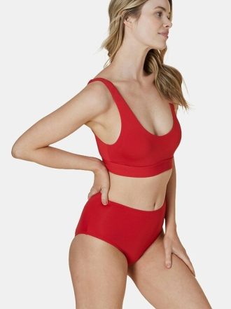 Parte de jos de bikini Andie cu talie înaltă