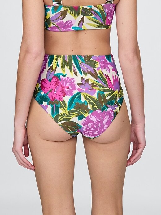 Parte de jos de bikini cu talie mare Parte de jos de bikini cu talie mare