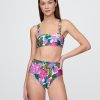 Parte de jos de bikini cu talie mare Parte de jos de bikini cu talie mare