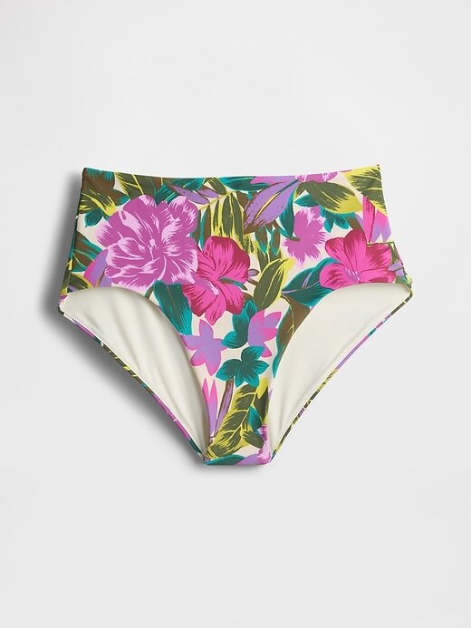 Parte de jos de bikini cu talie mare Parte de jos de bikini cu talie mare