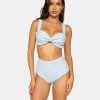 Parte de jos de bikini Montce cu talie mare